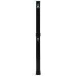 Douche solaire 91719 Noir - Matière plastique - 15 x 214 x 23 cm