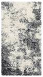 Tapis épais  Lachen Haze Gris minéral - 155 x 155 cm