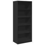 Kleiderschrank 298537-7 Schwarz - Breite: 80 cm