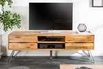 160cm TV-Board Eiche LIVING natur EDGE