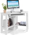 Schreibtisch Computerschreibtisch Weiß - Holzwerkstoff - 60 x 77 x 120 cm