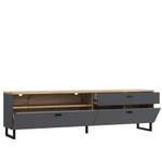 Wohnwand Leone 22 (3-teilig) Grau - Holzwerkstoff - 289 x 212 x 42 cm