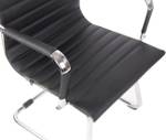 chaise salle à manger Balve Noir - Cuir synthétique - 57 x 96 x 60 cm