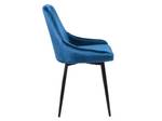 Chaise gondole MASURIE Bleu - Lot de 6