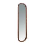 Miroir sur pied avec cadre en noyer Marron - Bois manufacturé - 40 x 4 x 150 cm