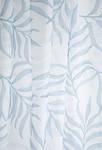 Vorhang blau Blätter Wohnzimmer Blau - Textil - 140 x 245 x 1 cm