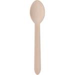 Holzlöffel 20er Set Beige - Massivholz - 16 x 1 cm