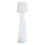 Kabellose dimmbare LED-Stehlampe LADY Weiß - Kunststoff - 26 x 110 x 26 cm