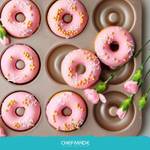 CHEFMADE Donuts rund Donutform 12er