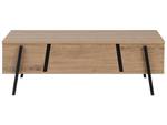 Table basse BLACKPOOL Noir - Marron - Bois manufacturé - 107 x 37 x 59 cm