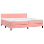 Boxspringbett 3017268-6 Pink - Breite: 200 cm