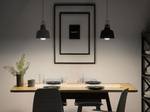 Lampe suspension NARMADA Cuivre - Graphite - Gris