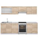 Cuisine Raul 26322 Marron - Blanc - Bois manufacturé - 270 x 60 x 60 cm