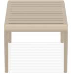 Niedriger Tisch SIDONY XL Braun - Taupe