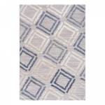 Tapis salon DOUCA 200x280 bleu Bleu - 200 x 280 cm