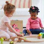 Aufbewahrungsbox für Kinder Beige - Blau - Pink