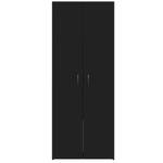 Aktenschrank 298547 Schwarz - 32 x 153 x 60 cm