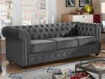 Sofagarnitur CHESTERFIELD Anthrazit