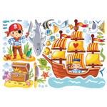 Wandtattoo - Piraten Set 120 x 80 cm