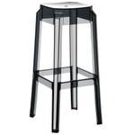 Tabouret De Bar LENO Noir - Matière plastique - 36 x 75 x 36 cm