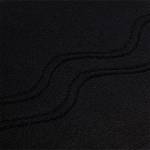Cashmere feeling set serviettes 6 pcs Noir - Textile - 50 x 1 x 100 cm