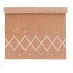 MALLORCA ROSE ARGILE tapis enfant bohème Rose foncé