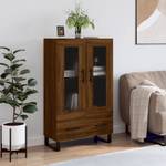 Highboard DE2239 Eiche Schwarzbraun Dekor