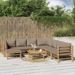 Garten-Lounge-Set 3028491-28 (9-teilig) Braun - Taupe