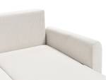 Ecksofa SIRO Beige - Creme - Eiche Hell - Armlehne davorstehend rechts - Ecke davorstehend links - Schlaffunktion davorstehend links