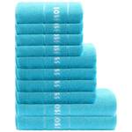 Handtuch PLAIN 10er Pack Blau