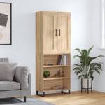 Highboard DE7443 Braun - Holzwerkstoff - 34 x 180 x 70 cm