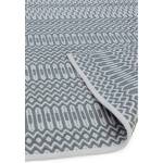 Tapis intérieur extérieur SHALEY Bleu-gris - 120 x 170 cm