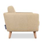 TAGIO II Sofa 2 Personen Weiß - Massivholz - 153 x 80 x 88 cm