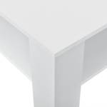 Table Basse de Salon Aachen Blanc - Bois manufacturé - 60 x 40 x 60 cm