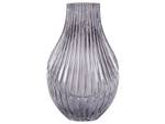 Blumenvase MYRSINA Grau - Glas - 20 x 36 x 20 cm