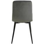 Chaises de salle à manger lot de 6 2329 Gris foncé - Gris - Lot de 6