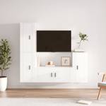 TV-Schrank 4er Set D531 Weiß