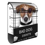 Stahl Briefkasten Bad Dog Jack Russel