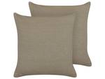 Kissen 2er Set SAGINA Grau - Taupe