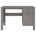 Schreibtisch 3015246 Grau - Holzwerkstoff - Massivholz - Holzart/Dekor - 113 x 75 x 50 cm