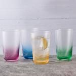 Swirl Hiball Becher 4er Set Glas - 9 x 14 x 9 cm