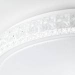 LED-Deckenleuchte Badria Acrylglas / Stahl - 1-flammig - Breite: 20 cm