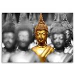 Bild auf leinwand Buddha Gold Orient Zen