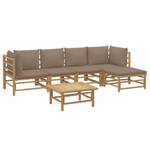 Garten-Lounge-Set 3028491-14 (6-teilig) Braun - Taupe