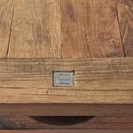 Nachttisch Shelter Island Bed Cabinet Schwarz - Massivholz - 40 x 70 x 40 cm
