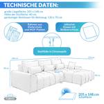 Ecksofa Kissen Loreta mit