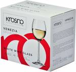 Krosno Venezia Verres à vin blanc Verre - 8 x 21 x 8 cm