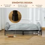 Hundebett D04-235LG Metall - 80 x 30 x 120 cm