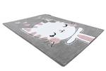 Tapis Petit Kitty Chat Chaton Gris 200 x 290 cm