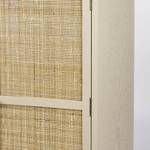 Buffet design Amaya Beige - En partie en bois massif - 80 x 100 x 38 cm